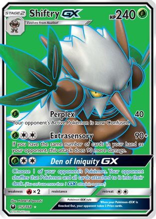 [PKM] Shiftry GX (152/168) [Sun & Moon: Celestial Storm]