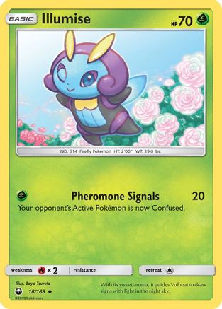 [PKM] Illumise (18/168) [Sun & Moon: Celestial Storm]