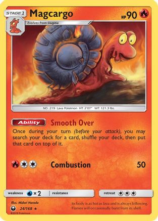 [PKM] Magcargo (24/168) [Sun & Moon: Celestial Storm]