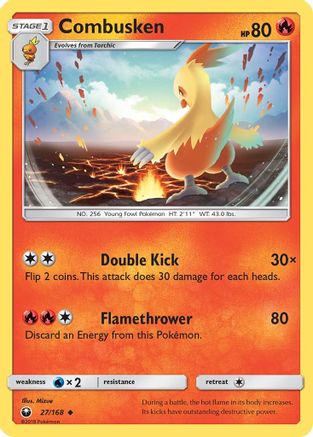 [PKM] Combusken (27/168) [Sun & Moon: Celestial Storm]