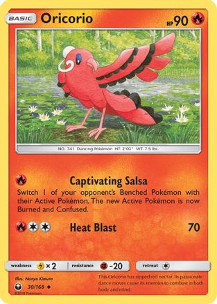 [PKM] Oricorio (30/168) [Sun & Moon: Celestial Storm]