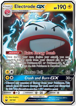 [PKM] Electrode GX (48/168) [Sun & Moon: Celestial Storm]