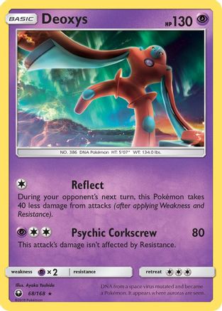 [PKM] Deoxys (68/168) [Sun & Moon: Celestial Storm]
