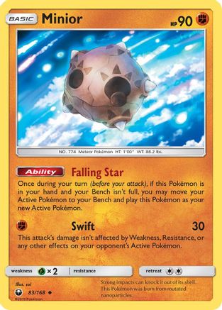 [PKM] Minior (83/168) [Sun & Moon: Celestial Storm]
