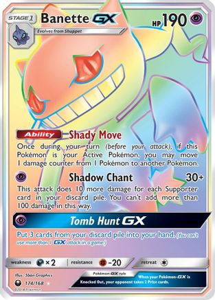 [PKM] Banette GX (174/168) [Sun & Moon: Celestial Storm]
