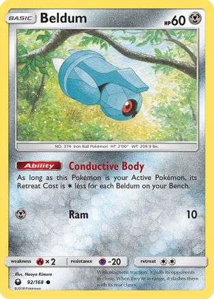[PKM] Beldum (92/168) [Sun & Moon: Celestial Storm]
