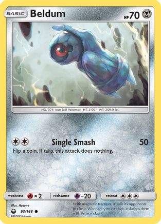 [PKM] Beldum (93/168) [Sun & Moon: Celestial Storm]
