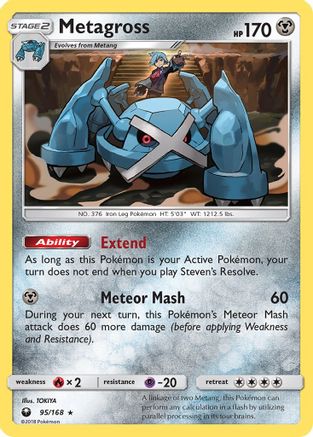 [PKM] Metagross (95/168) [Sun & Moon: Celestial Storm]