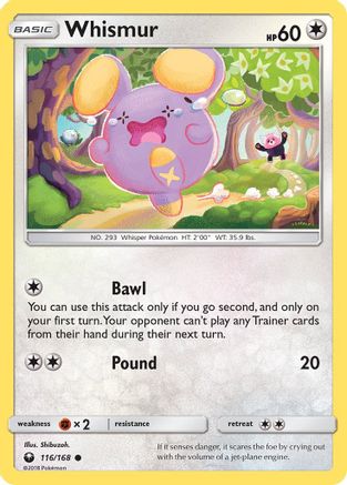 [PKM] Whismur (116/168) [Sun & Moon: Celestial Storm]
