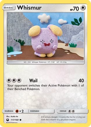 [PKM] Whismur (117/168) [Sun & Moon: Celestial Storm]