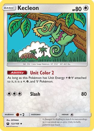 [PKM] Kecleon (122/168) [Sun & Moon: Celestial Storm]