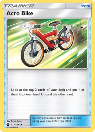 [PKM] Acro Bike (123/168) [Sun & Moon: Celestial Storm]