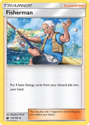 [PKM] Fisherman (130/168) [Sun & Moon: Celestial Storm]