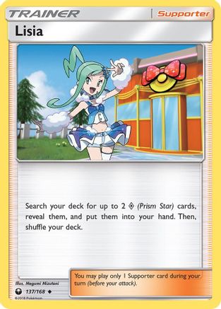 [PKM] Lisia (137/168) [Sun & Moon: Celestial Storm]