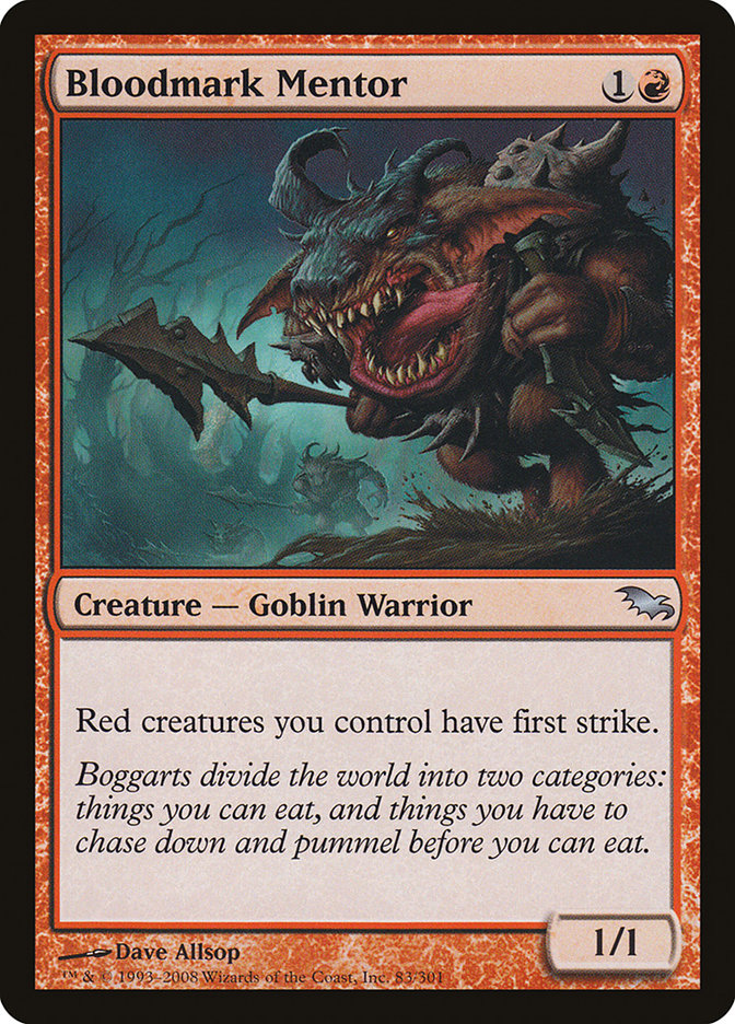 {C} Bloodmark Mentor [Shadowmoor][SHM 083]