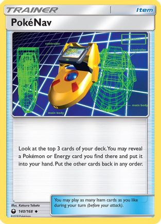[PKM] PokeNav (140/168) [Sun & Moon: Celestial Storm]