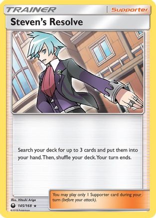 [PKM] Steven's Resolve (145/168) [Sun & Moon: Celestial Storm]
