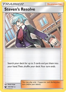 [PKM] Steven's Resolve (145/168) [Sun & Moon: Celestial Storm]