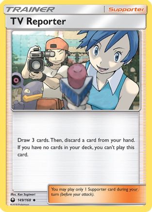[PKM] TV Reporter (149/168) [Sun & Moon: Celestial Storm]
