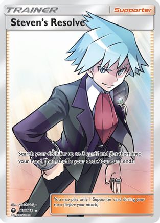 [PKM] Steven's Resolve (165/168) [Sun & Moon: Celestial Storm]