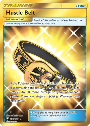 [PKM] Hustle Belt (179/168) [Sun & Moon: Celestial Storm]