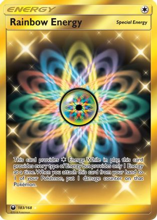 [TR] Rainbow Energy (183/168) [Sun & Moon: Celestial Storm]