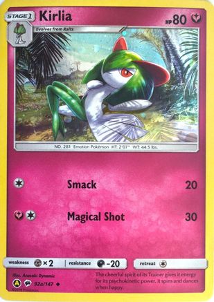 [PKM] Kirlia (92a/147) [Alternate Art Promos]