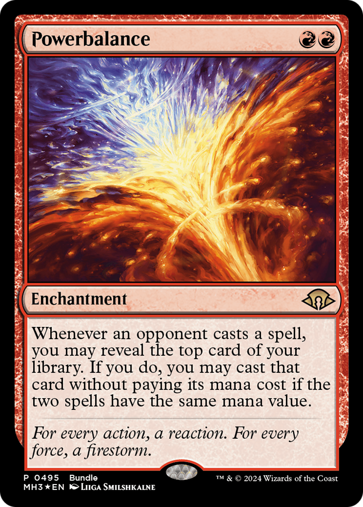 {R} Powerbalance (MH3 Bundle) [Modern Horizons 3][MH3 495]
