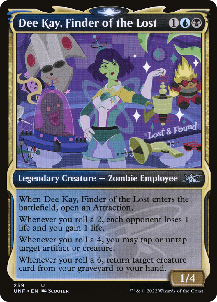 {C} Dee Kay, Finder of the Lost (Showcase) [Unfinity][UNF 259]