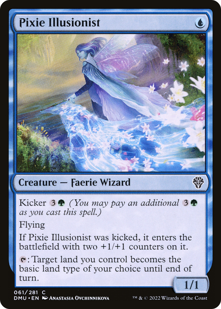 {C} Pixie Illusionist [Dominaria United][DMU 061]