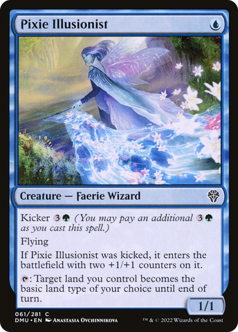 {C} Pixie Illusionist [Dominaria United][DMU 061]
