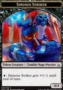 {T} Sinuous Striker // Zombie Double-sided Token [Hour of Devastation Tokens][THOU 007]