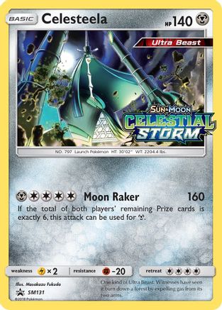 [PKM] Celesteela (SM131) [Sun & Moon: Black Star Promos]