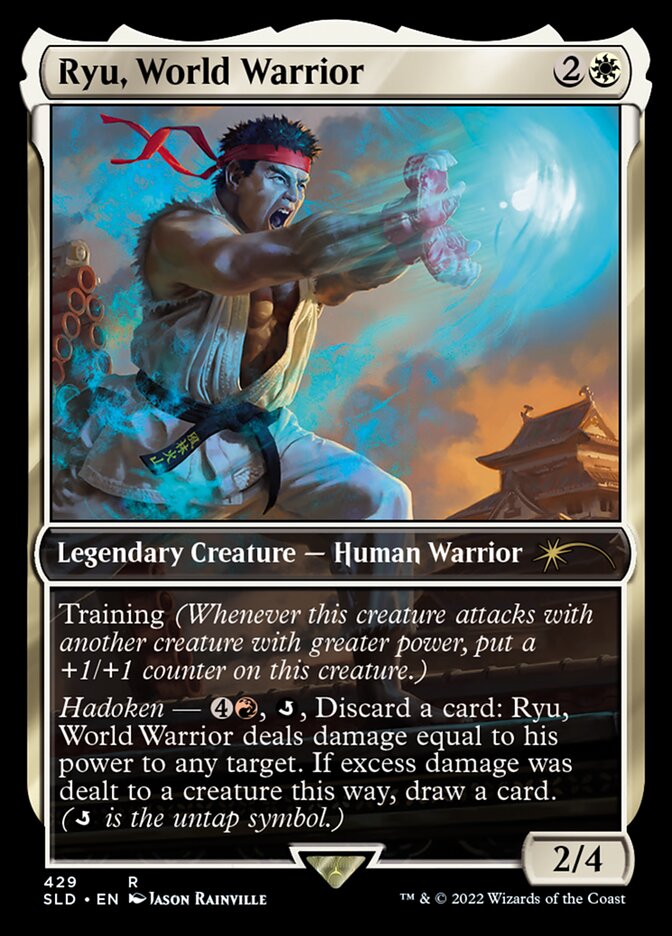 {R} Ryu, World Warrior [Secret Lair Drop Series][SLD 429]