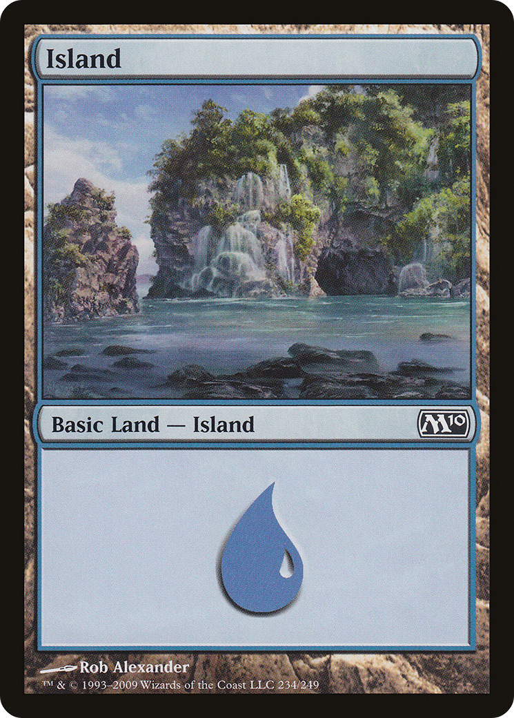 {B}[M10 234] Island (234) [Magic 2010]