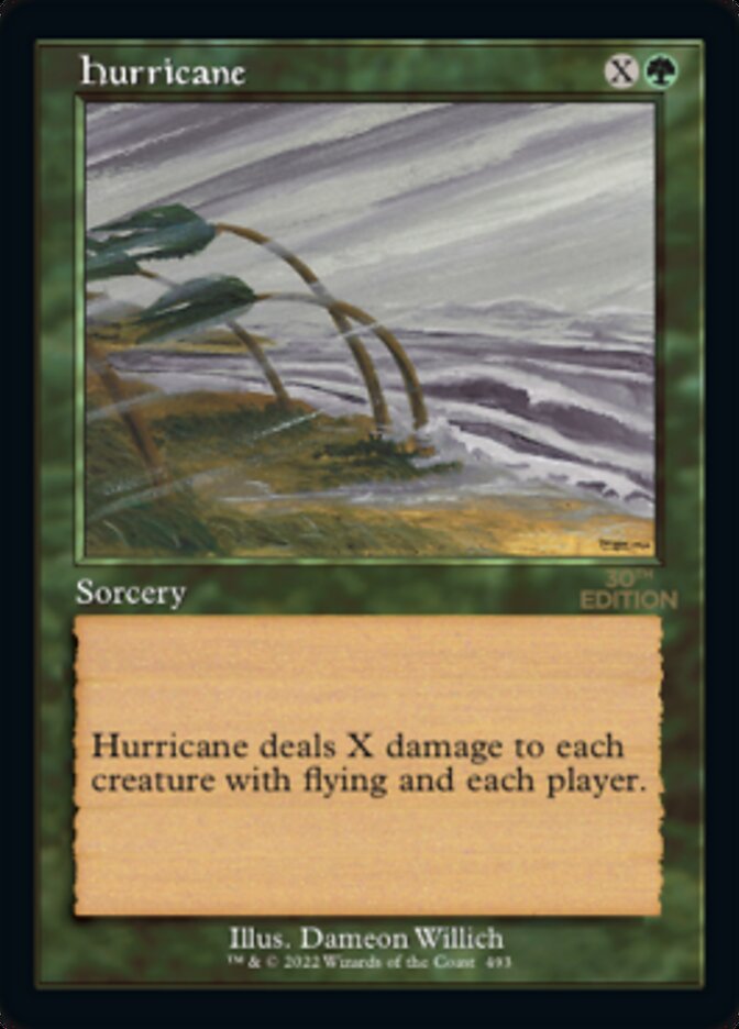 {C} Hurricane (Retro) [30th Anniversary Edition][30A 493]