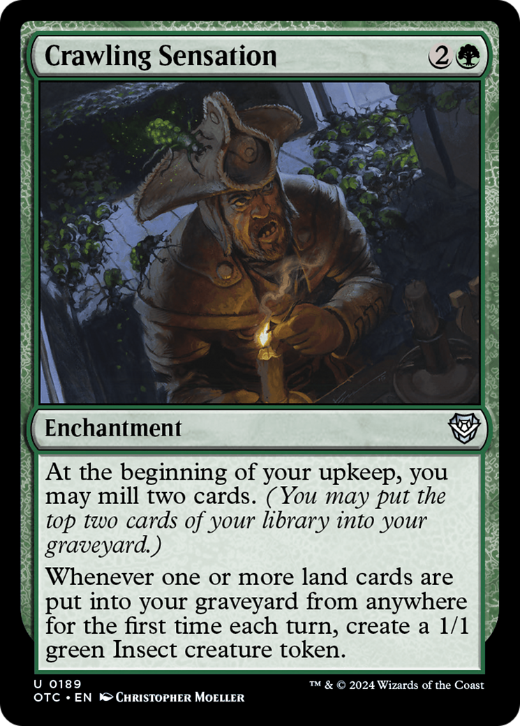 {C} Crawling Sensation [Outlaws of Thunder Junction Commander][OTC 189]