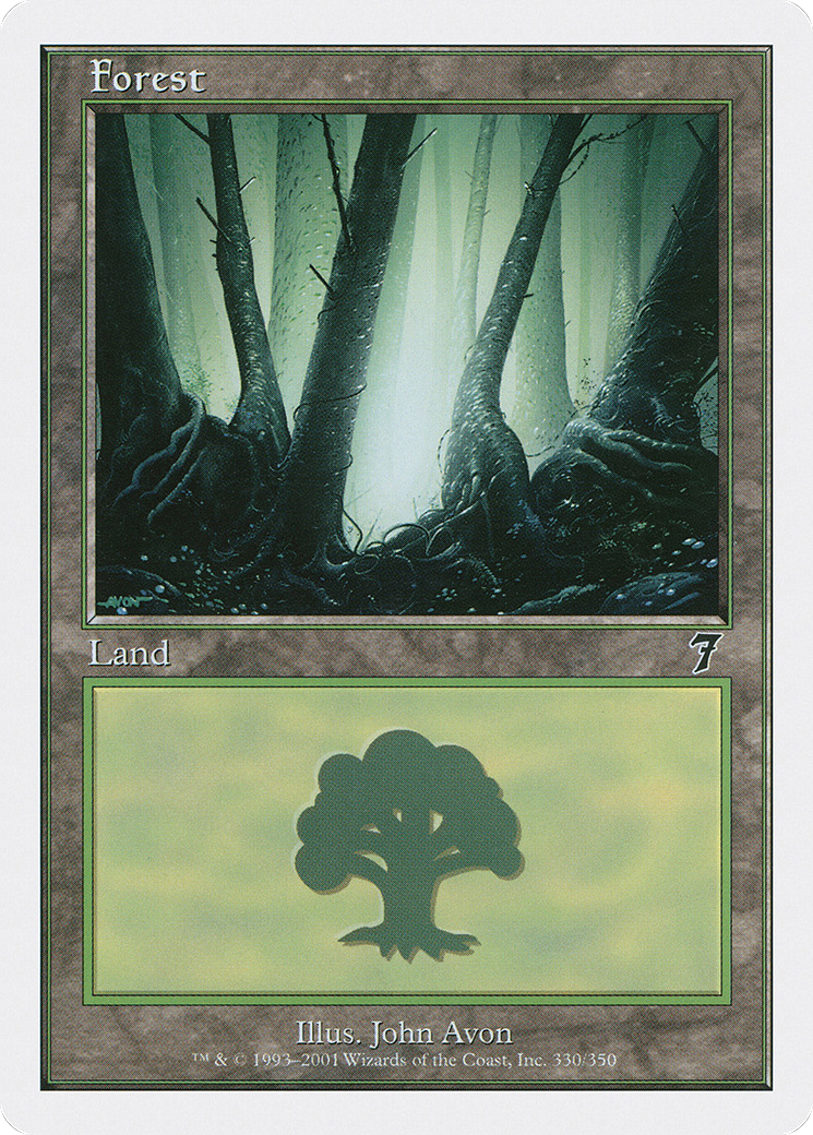 {B}[7ED 330] Forest (330) [Seventh Edition]
