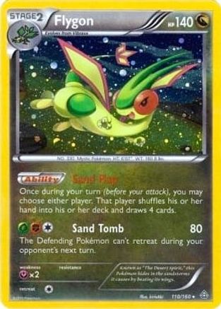 [PKM-R] Flygon (110/160) (Cosmos Holo) (Blister Exclusive) [XY: Primal Clash]