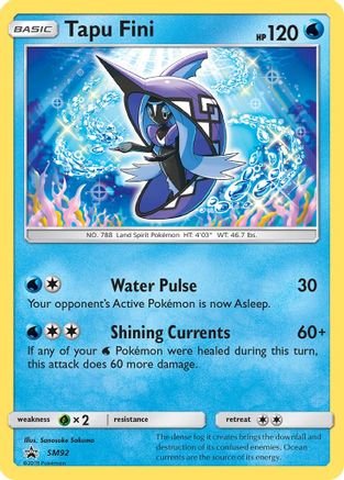 [PKM] Tapu Fini (SM92) [Sun & Moon: Black Star Promos]