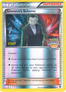 [TR] Giovanni's Scheme (138/162) (Championship Promo Staff) [XY: BREAKthrough]