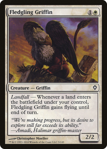 {C} Fledgling Griffin [Worldwake][WWK 005]