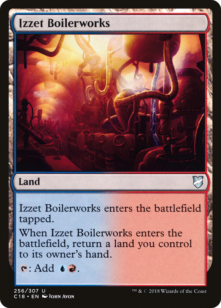 {C} Izzet Boilerworks [Commander 2018][C18 256]