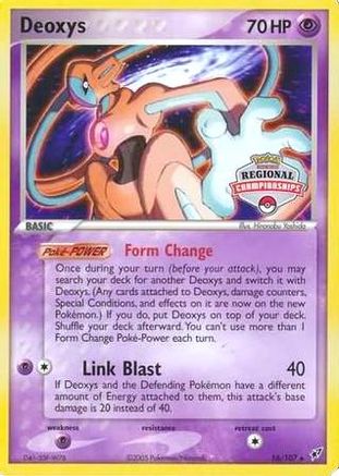 [PKM-R] Deoxys (16/107) (Championship Promo) [EX: Deoxys]