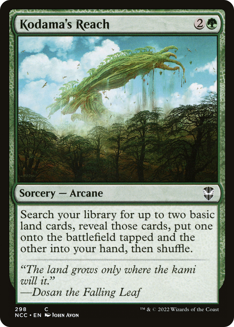 {C} Kodama's Reach [Streets of New Capenna Commander][NCC 298]