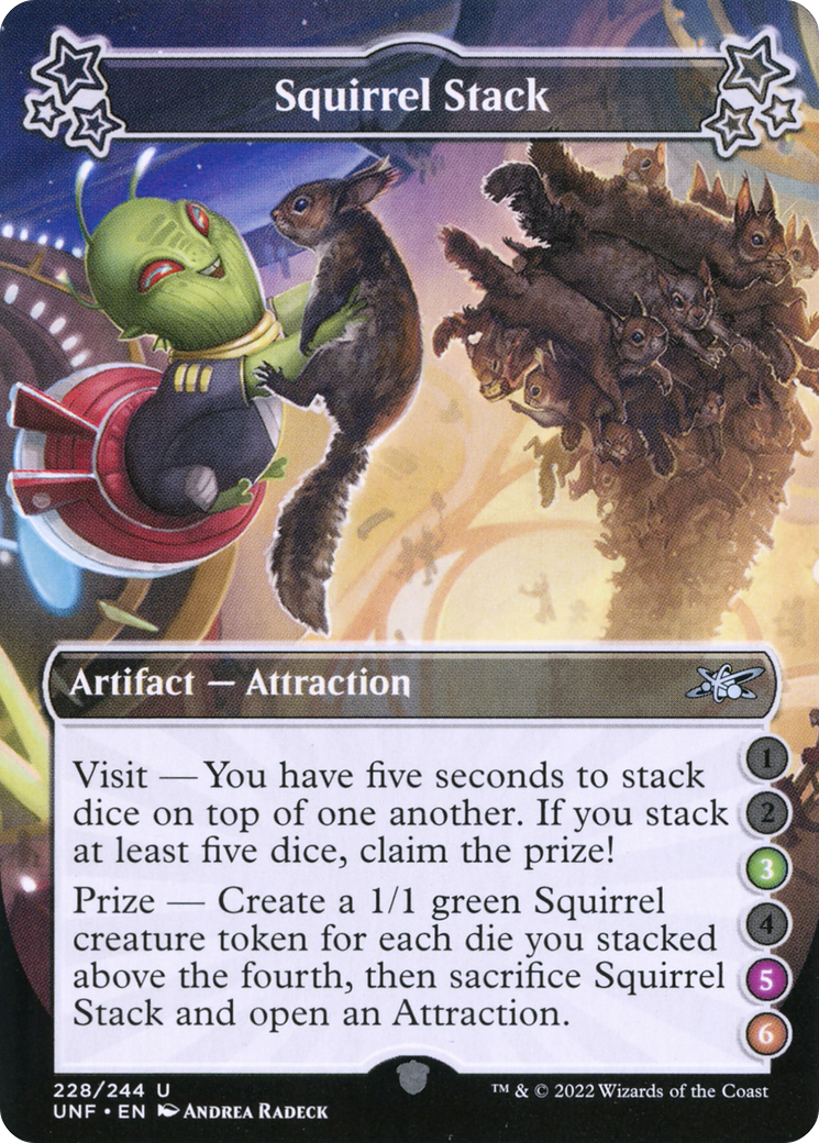 {C} Squirrel Stack (3-5-6) [Unfinity][UNF 228]