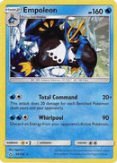 [PKM-R] Empoleon (34/156) (Cracked Ice Holo) (Theme Deck Exclusive) [Sun & Moon: Ultra Prism]