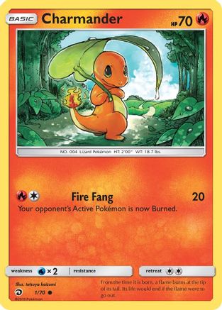 [PKM] Charmander (1/70) [Sun & Moon: Dragon Majesty]