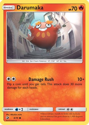 [PKM] Darumaka (8/70) [Sun & Moon: Dragon Majesty]