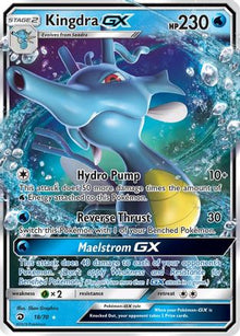 [PKM-R] Kingdra GX (18/70) [Sun & Moon: Dragon Majesty]